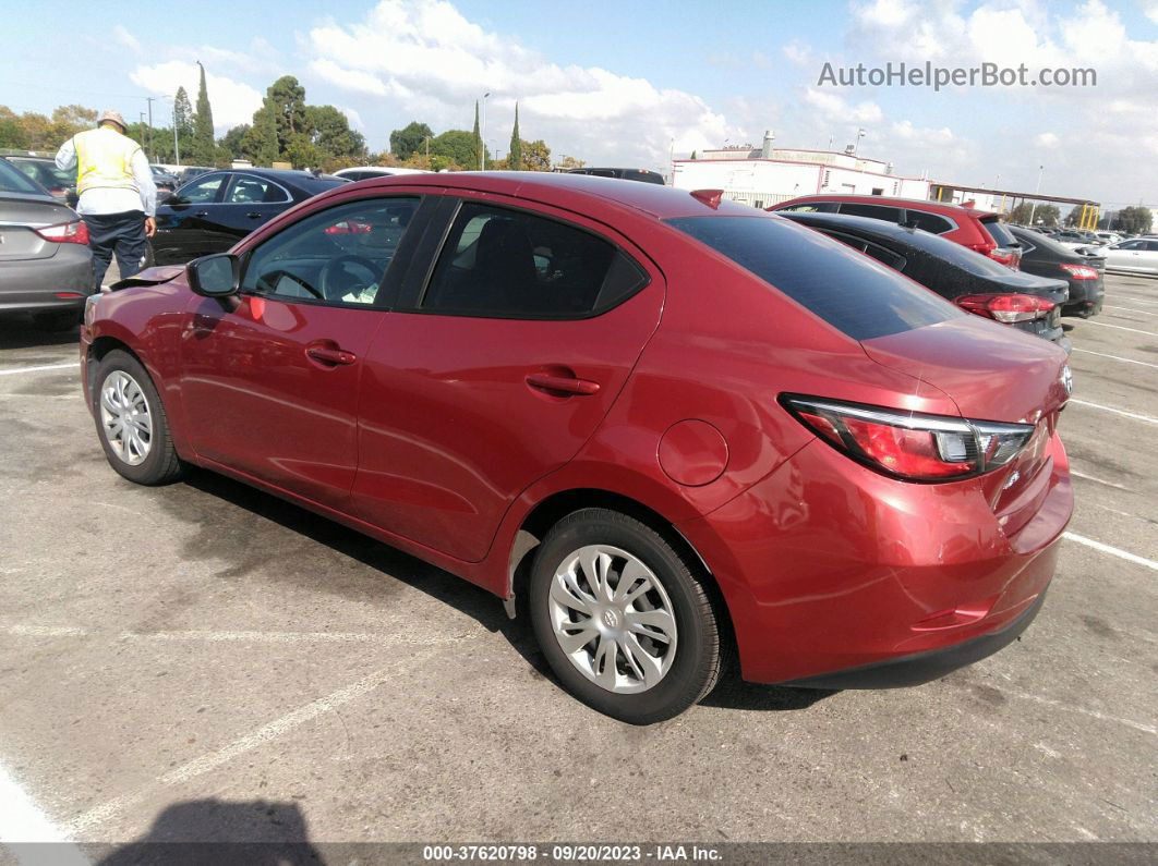 2019 Toyota Yaris Sedan L/le/xle Red vin: 3MYDLBYV4KY506364