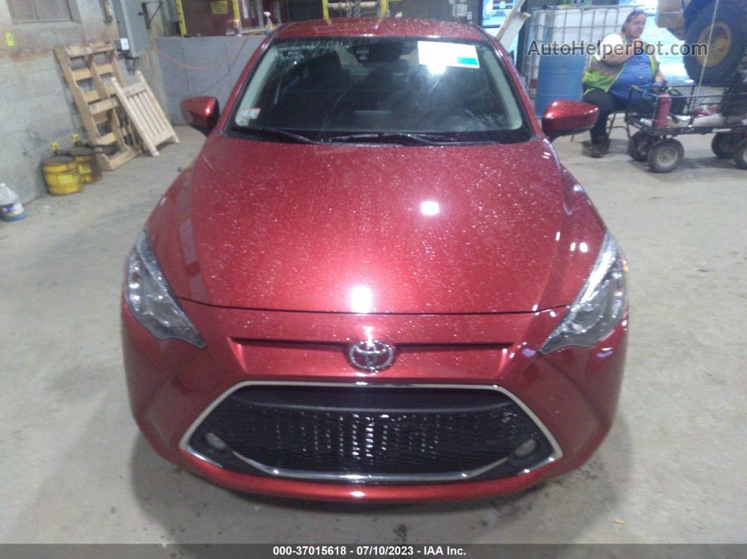2019 Toyota Yaris Sedan L/le/xle Красный vin: 3MYDLBYV4KY512536
