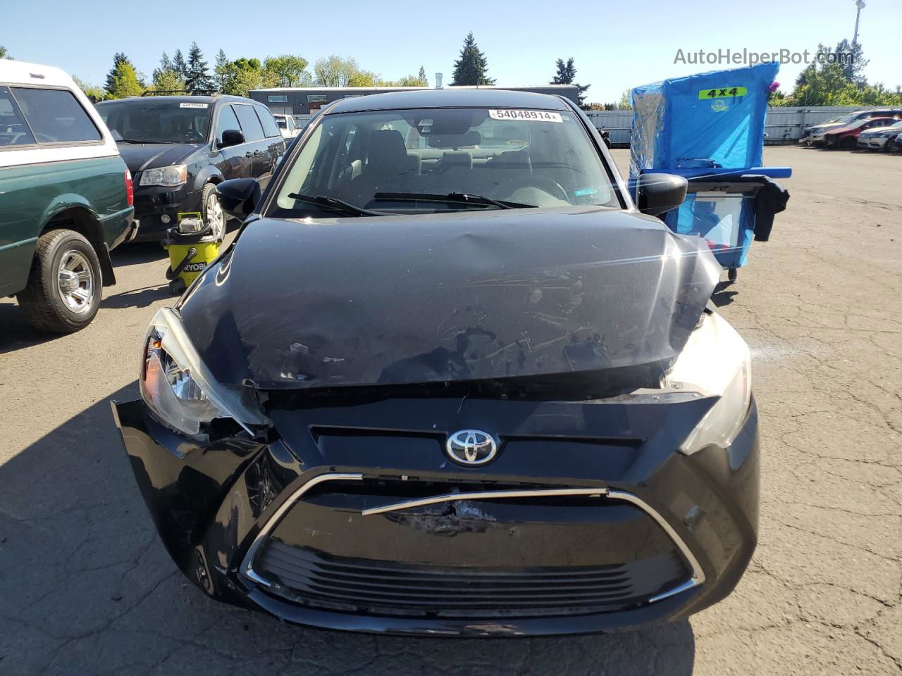 2018 Toyota Yaris Ia  Black vin: 3MYDLBYV5JY314756