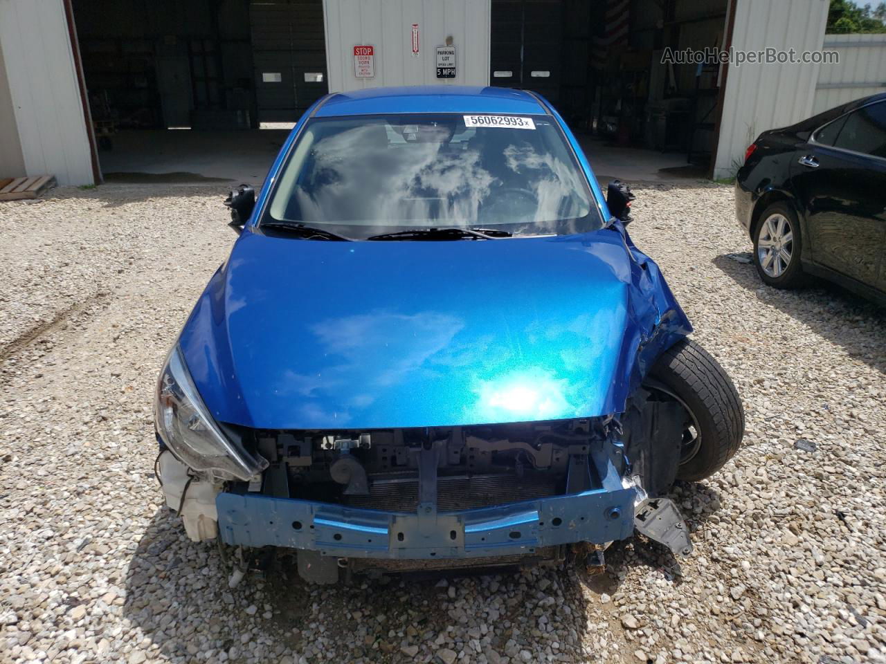 2018 Toyota Yaris Ia  Blue vin: 3MYDLBYV5JY327216