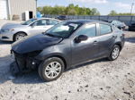 2019 Toyota Yaris L Gray vin: 3MYDLBYV5KY510178