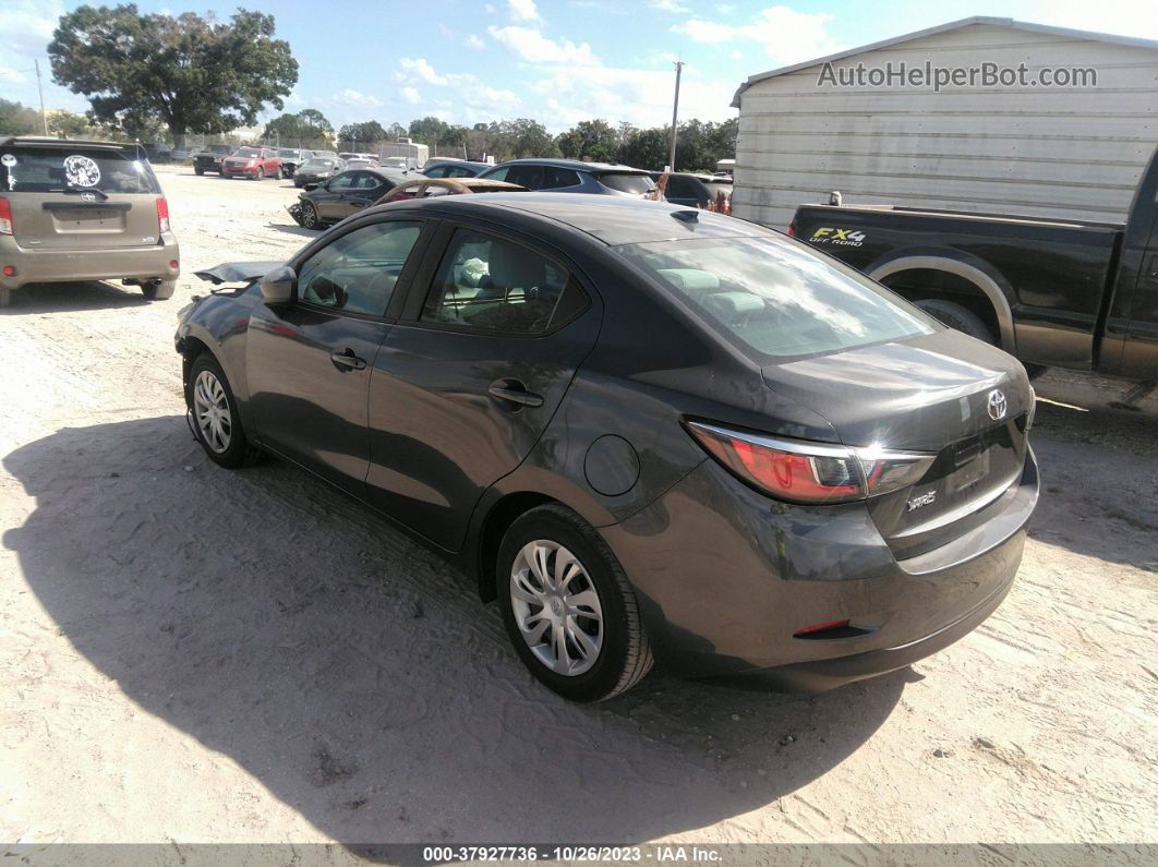 2019 Toyota Yaris L Gray vin: 3MYDLBYV5KY519284