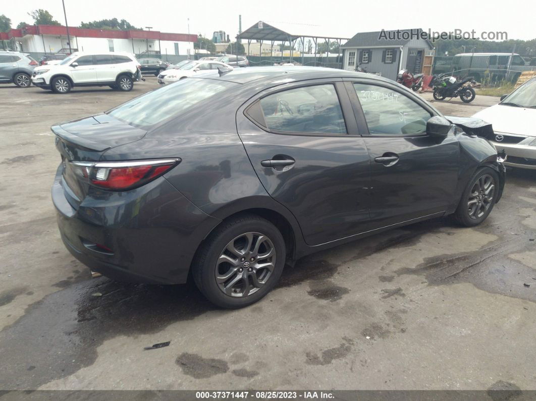 2019 Toyota Yaris Sedan L/le/xle Gray vin: 3MYDLBYV5KY522413