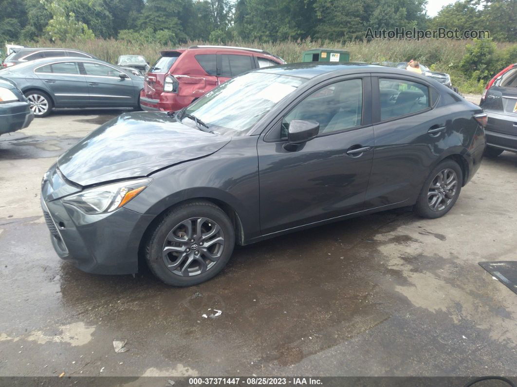 2019 Toyota Yaris Sedan L/le/xle Gray vin: 3MYDLBYV5KY522413