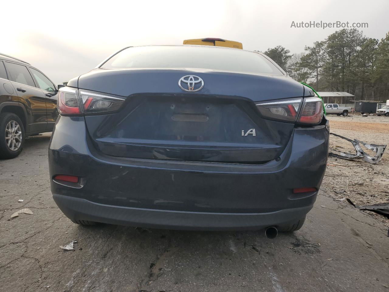 2018 Toyota Yaris Ia  Blue vin: 3MYDLBYV6JY301661