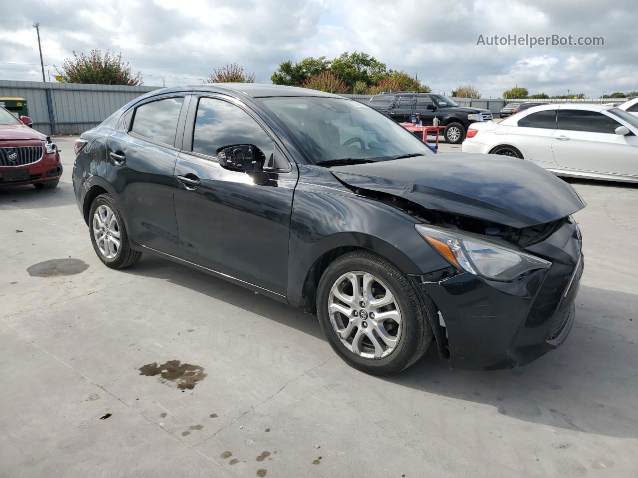 2018 Toyota Yaris Ia  Black vin: 3MYDLBYV6JY304334