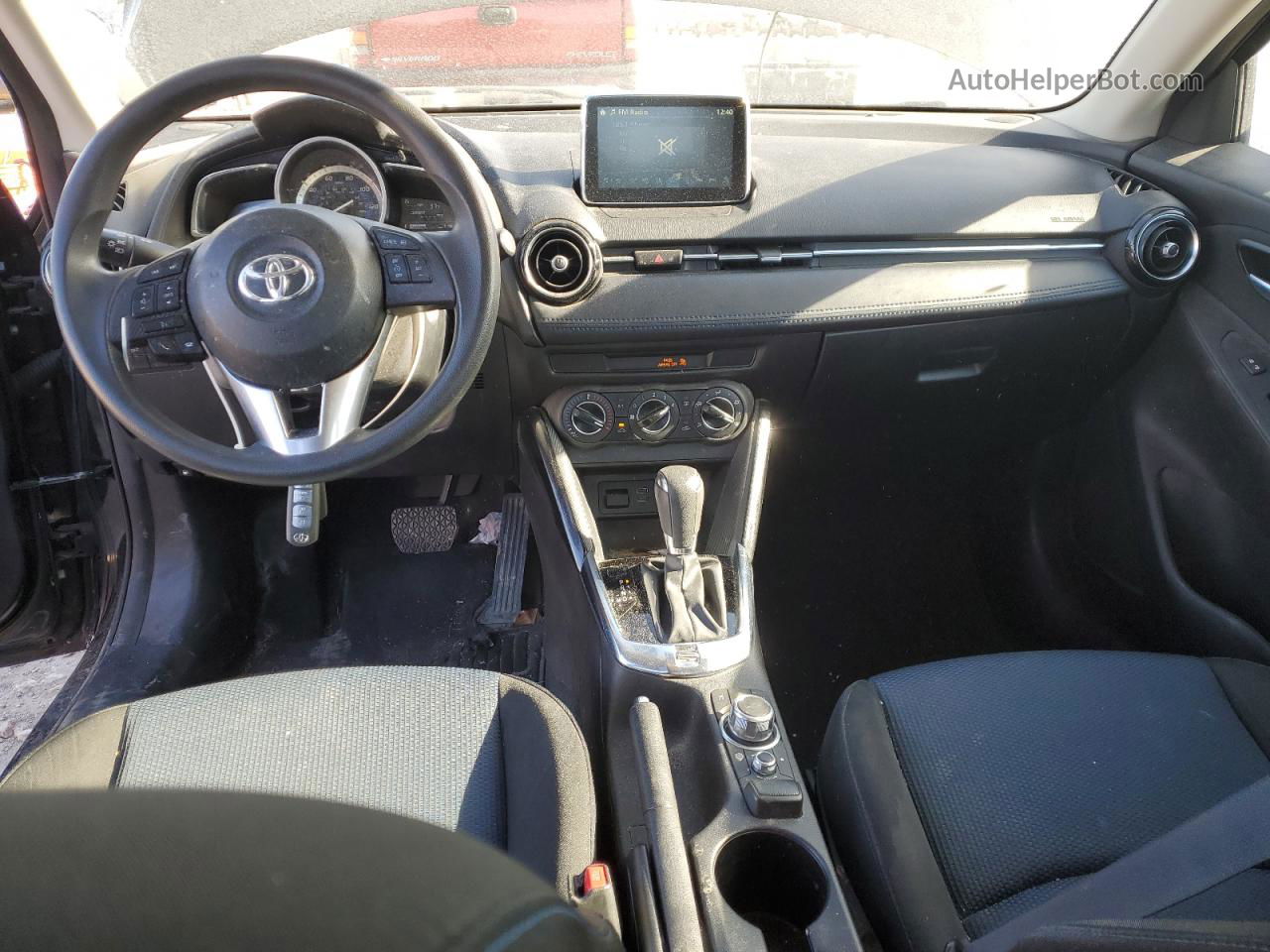 2018 Toyota Yaris Ia  Black vin: 3MYDLBYV6JY309470