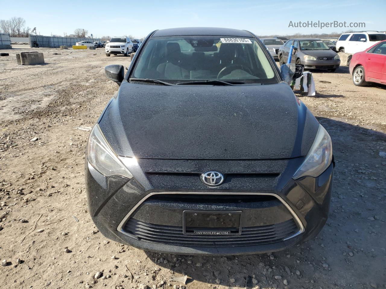 2018 Toyota Yaris Ia  Black vin: 3MYDLBYV6JY309470