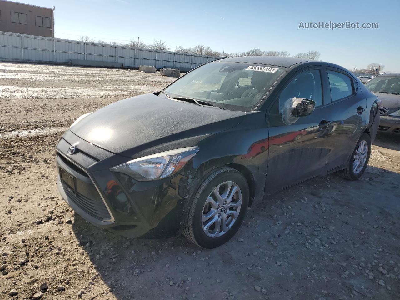 2018 Toyota Yaris Ia  Black vin: 3MYDLBYV6JY309470