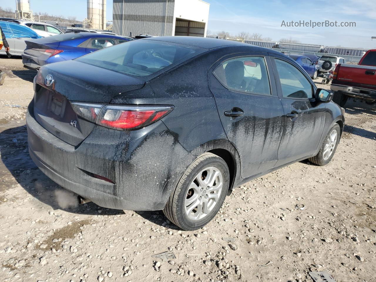 2018 Toyota Yaris Ia  Black vin: 3MYDLBYV6JY309470