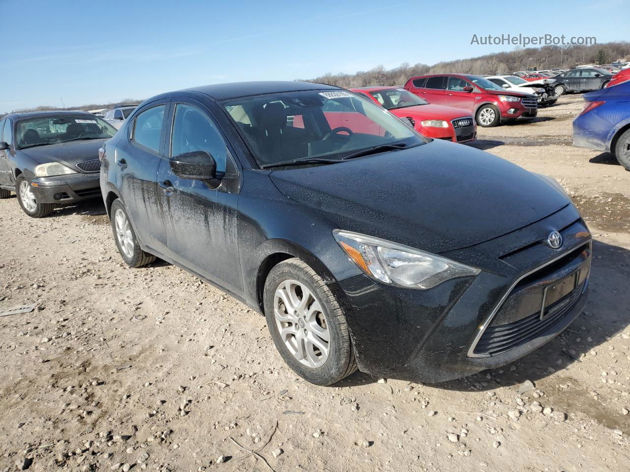 2018 Toyota Yaris Ia  Black vin: 3MYDLBYV6JY309470