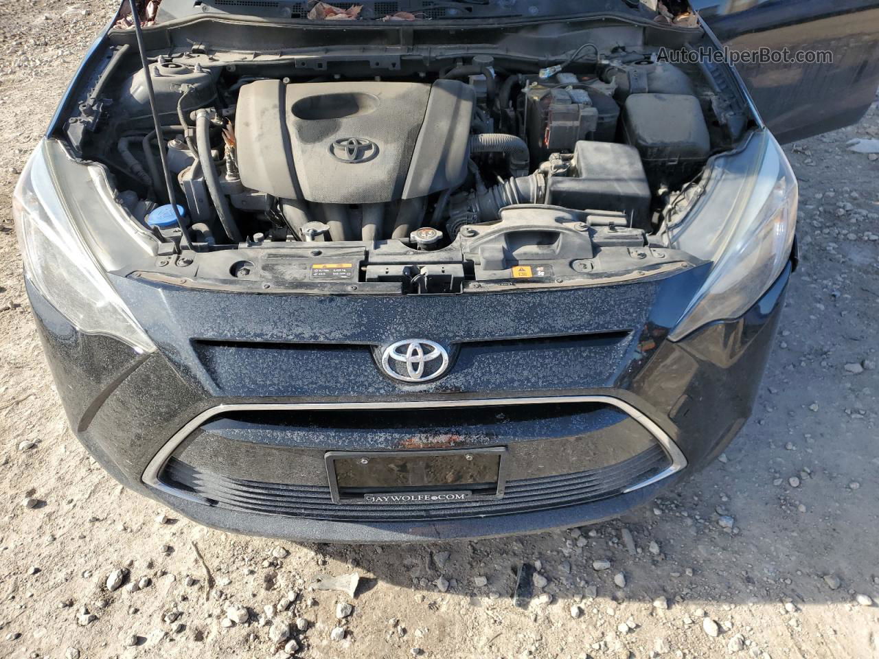 2018 Toyota Yaris Ia  Black vin: 3MYDLBYV6JY309470