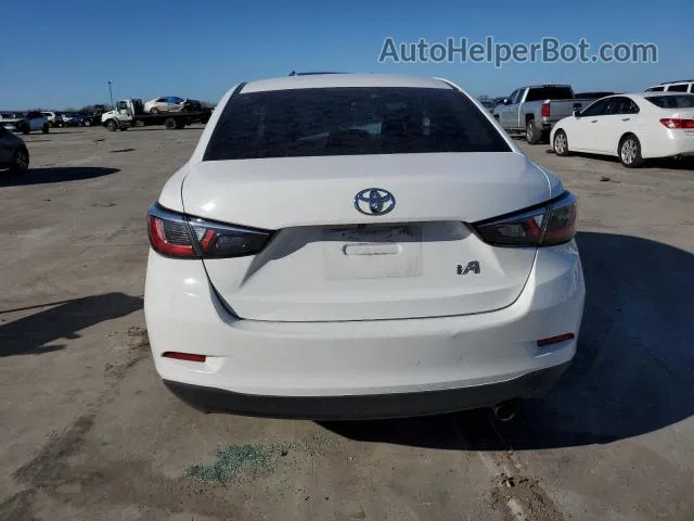 2018 Toyota Yaris Ia  White vin: 3MYDLBYV6JY318427