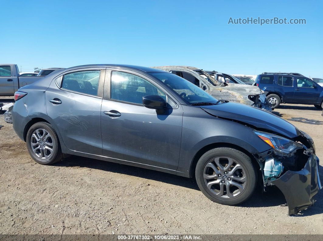 2019 Toyota Yaris Sedan L/le/xle Gray vin: 3MYDLBYV6KY513686