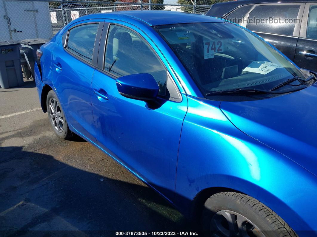 2019 Toyota Yaris Sedan L/le/xle Blue vin: 3MYDLBYV6KY521934