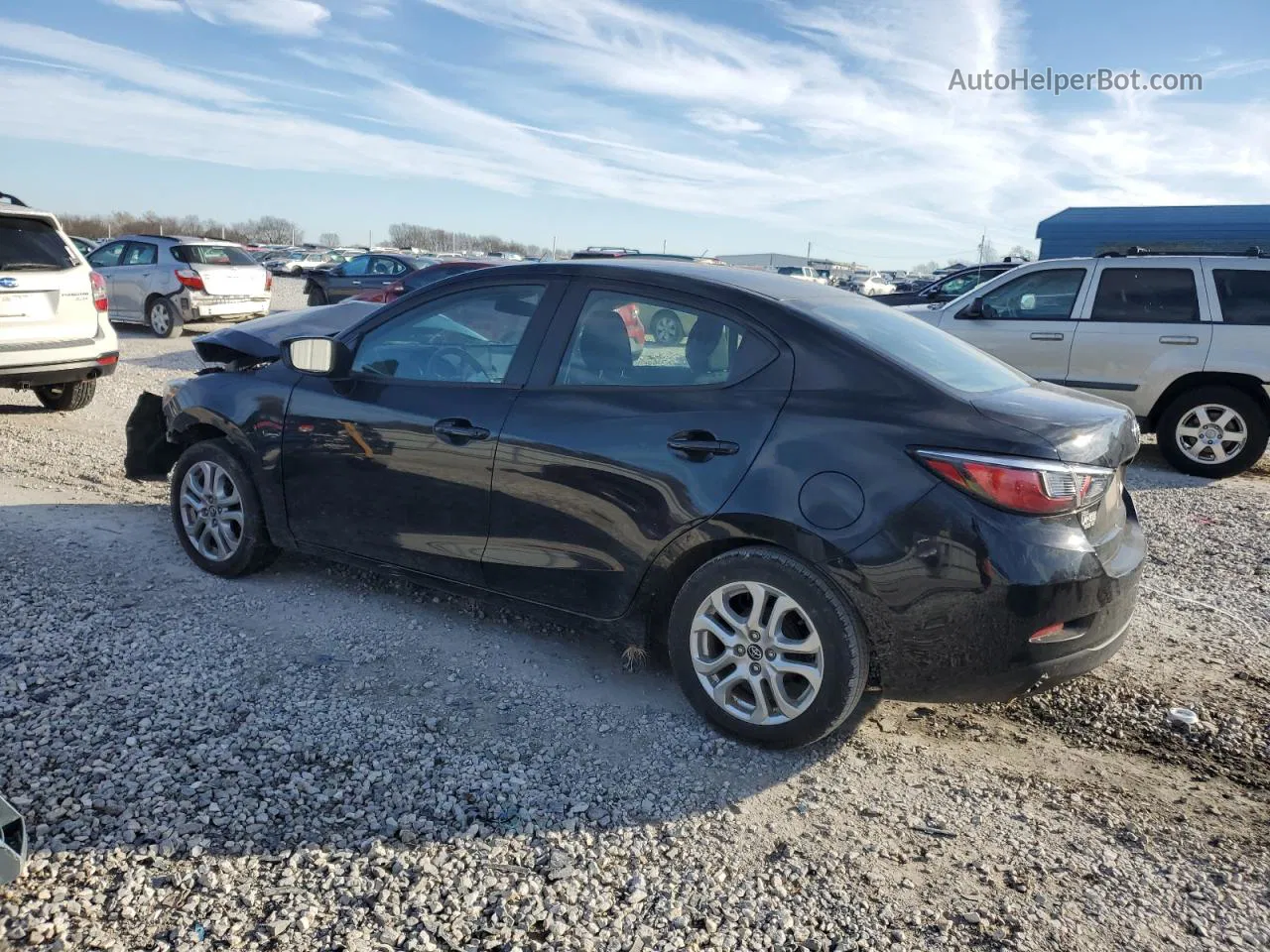 2018 Toyota Yaris Ia  Black vin: 3MYDLBYV7JY315536