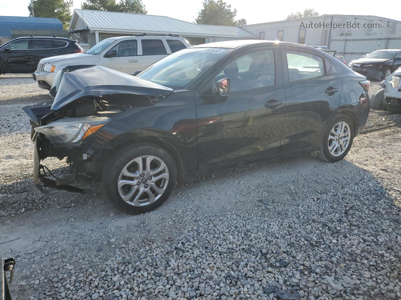 2018 Toyota Yaris Ia  Black vin: 3MYDLBYV7JY315536