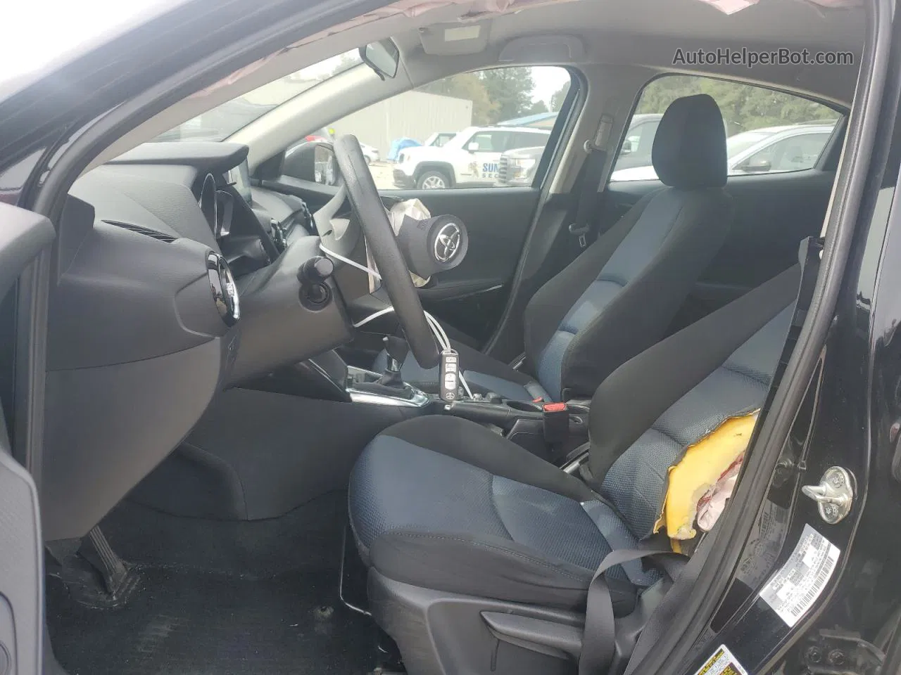 2018 Toyota Yaris Ia  Black vin: 3MYDLBYV7JY327329