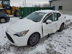 2019 Toyota Yaris L White vin: 3MYDLBYV7KY507136