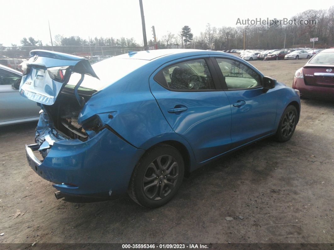 2019 Toyota Yaris Sedan L/le/xle Blue vin: 3MYDLBYV7KY510537