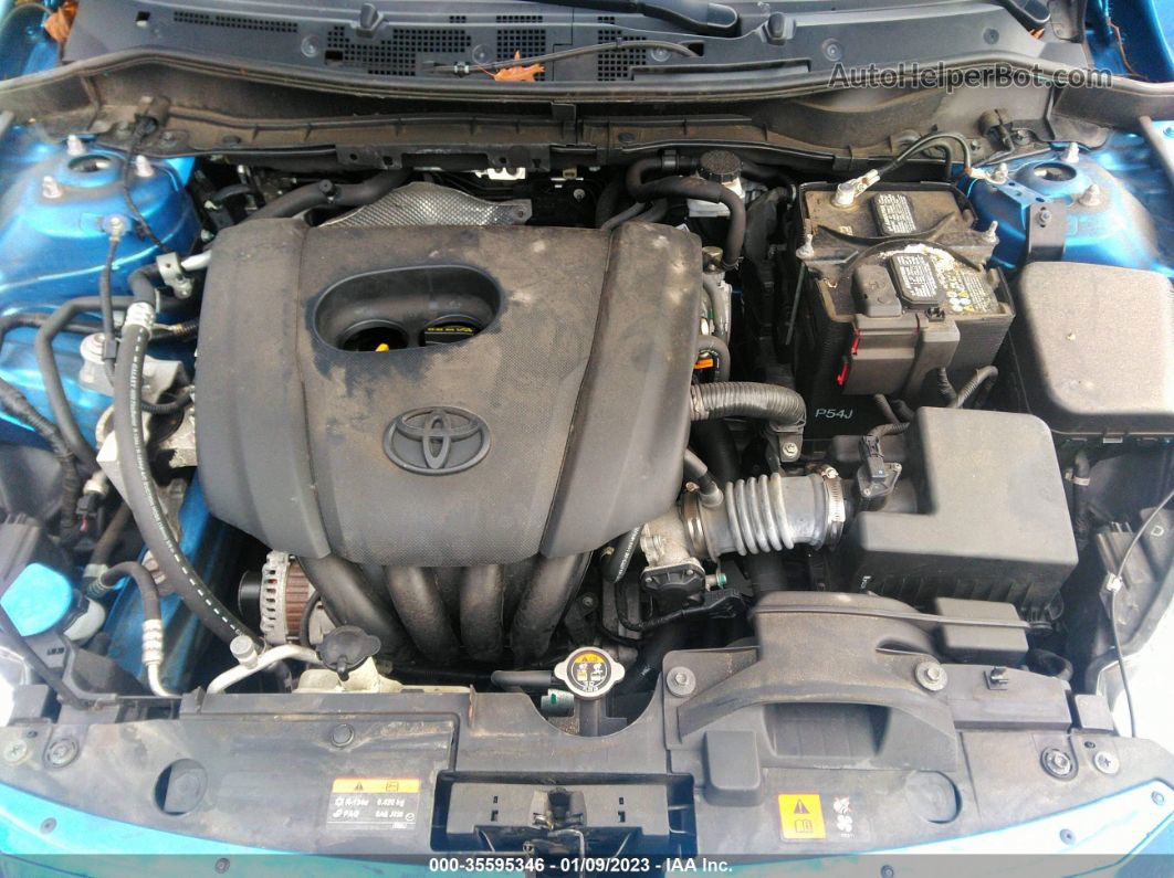 2019 Toyota Yaris Sedan L/le/xle Blue vin: 3MYDLBYV7KY510537