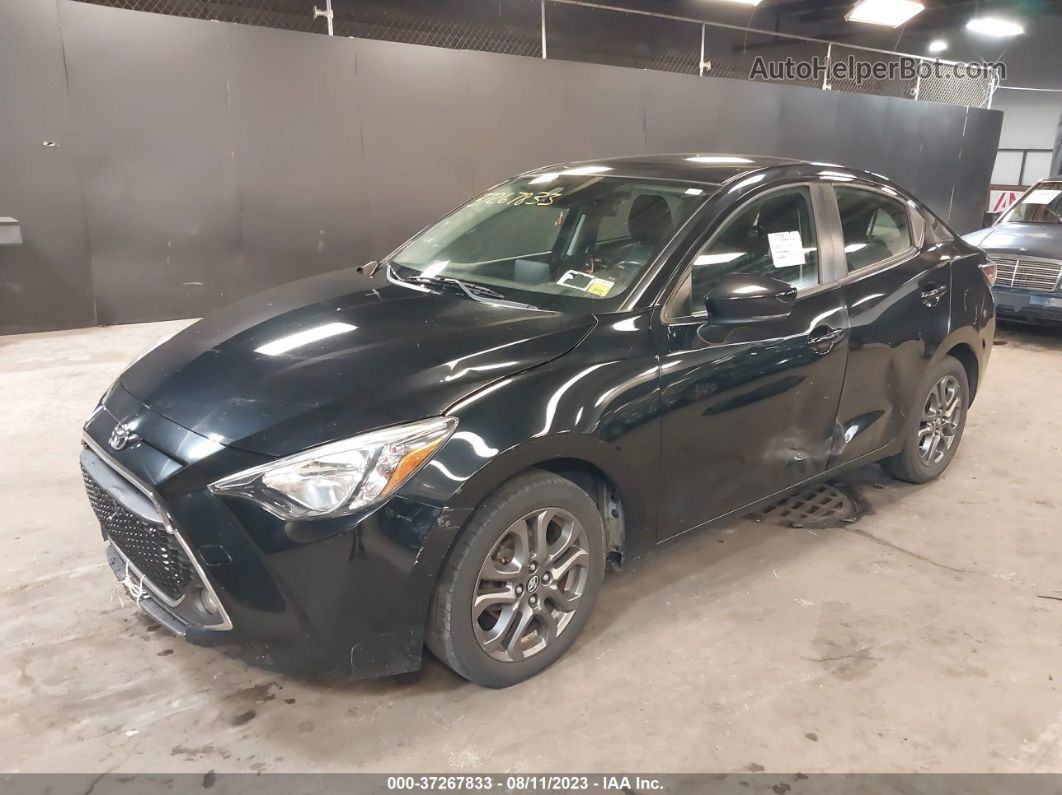 2019 Toyota Yaris Sedan L/le/xle Black vin: 3MYDLBYV7KY513115