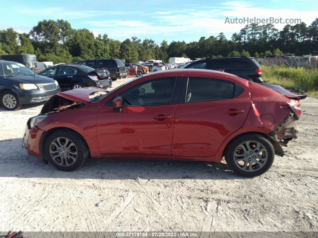 2019 Toyota Yaris Sedan L/le/xle Red vin: 3MYDLBYV7KY517911