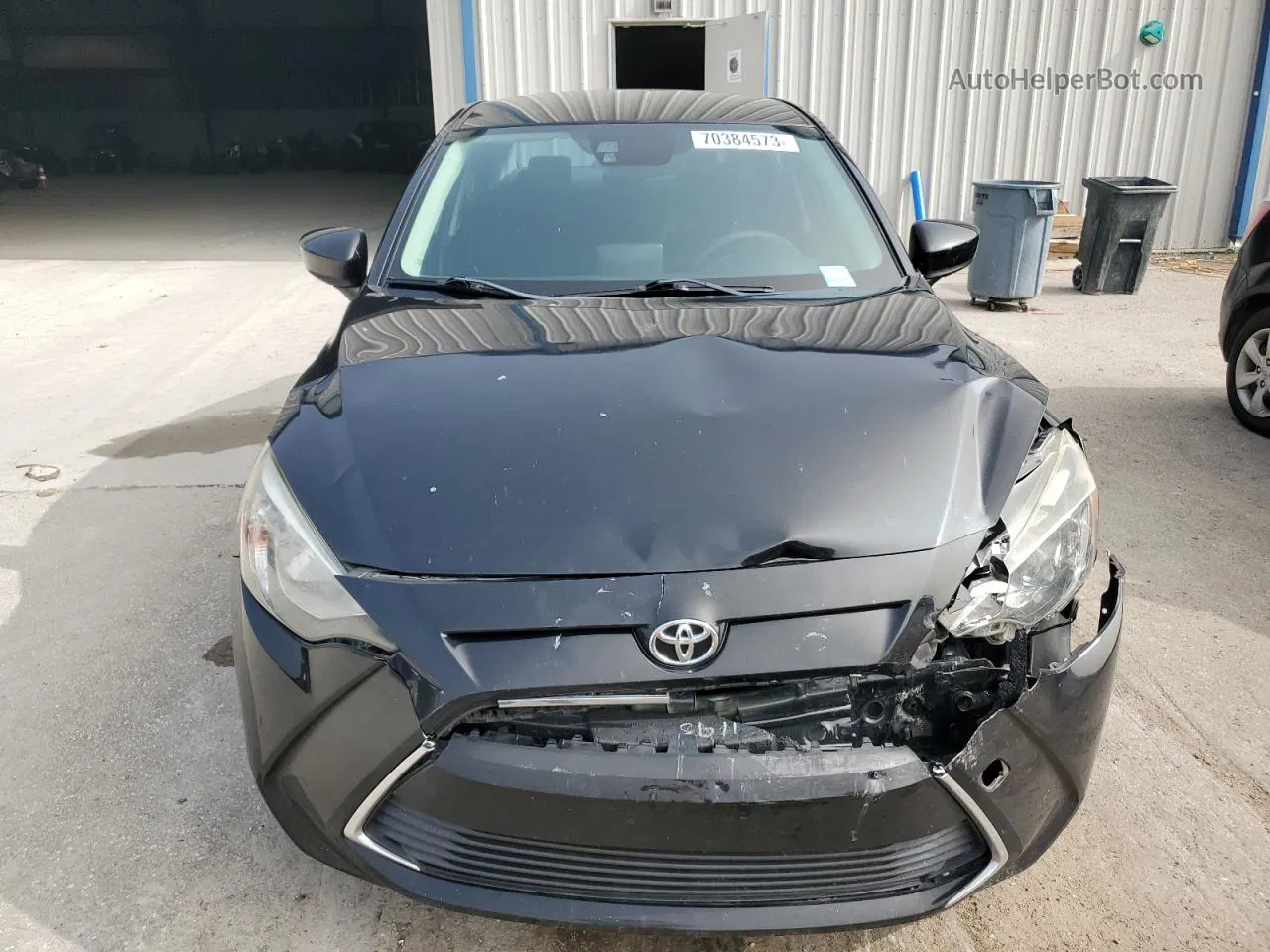 2018 Toyota Yaris Ia  Black vin: 3MYDLBYV8JY307526