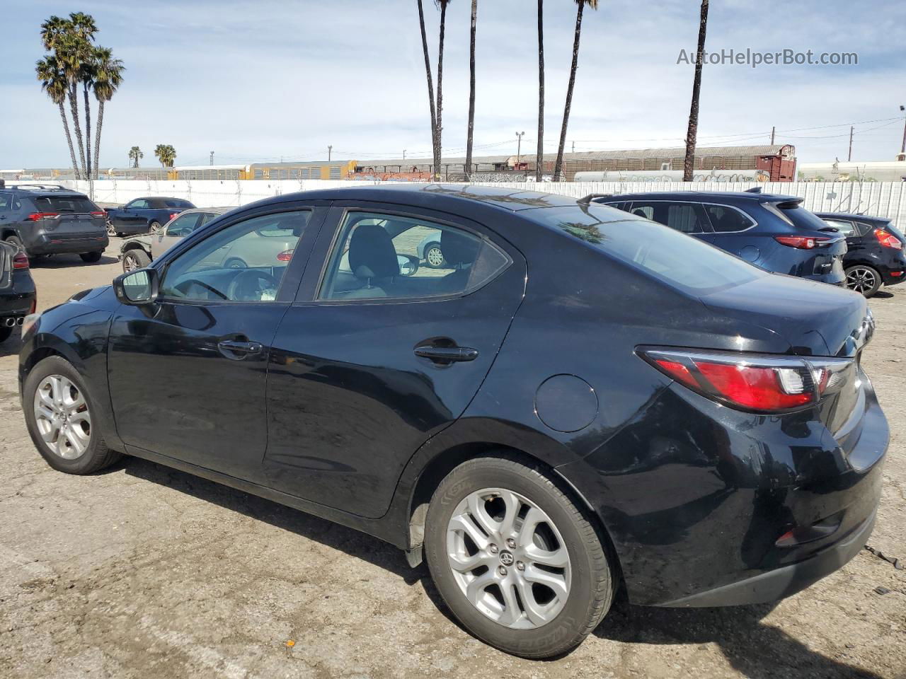 2018 Toyota Yaris Ia  Black vin: 3MYDLBYV8JY314573