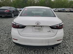 2018 Toyota Yaris Ia  White vin: 3MYDLBYV8JY324438