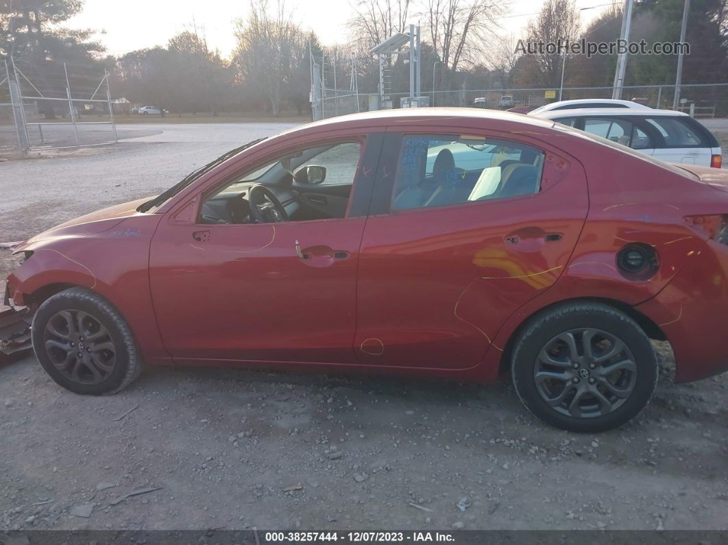 2019 Toyota Yaris Le Красный vin: 3MYDLBYV8KY501474