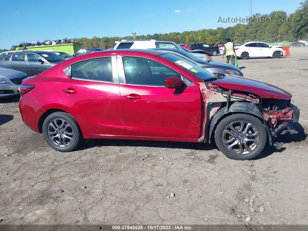 2019 Toyota Yaris Sedan Le Красный vin: 3MYDLBYV8KY501507