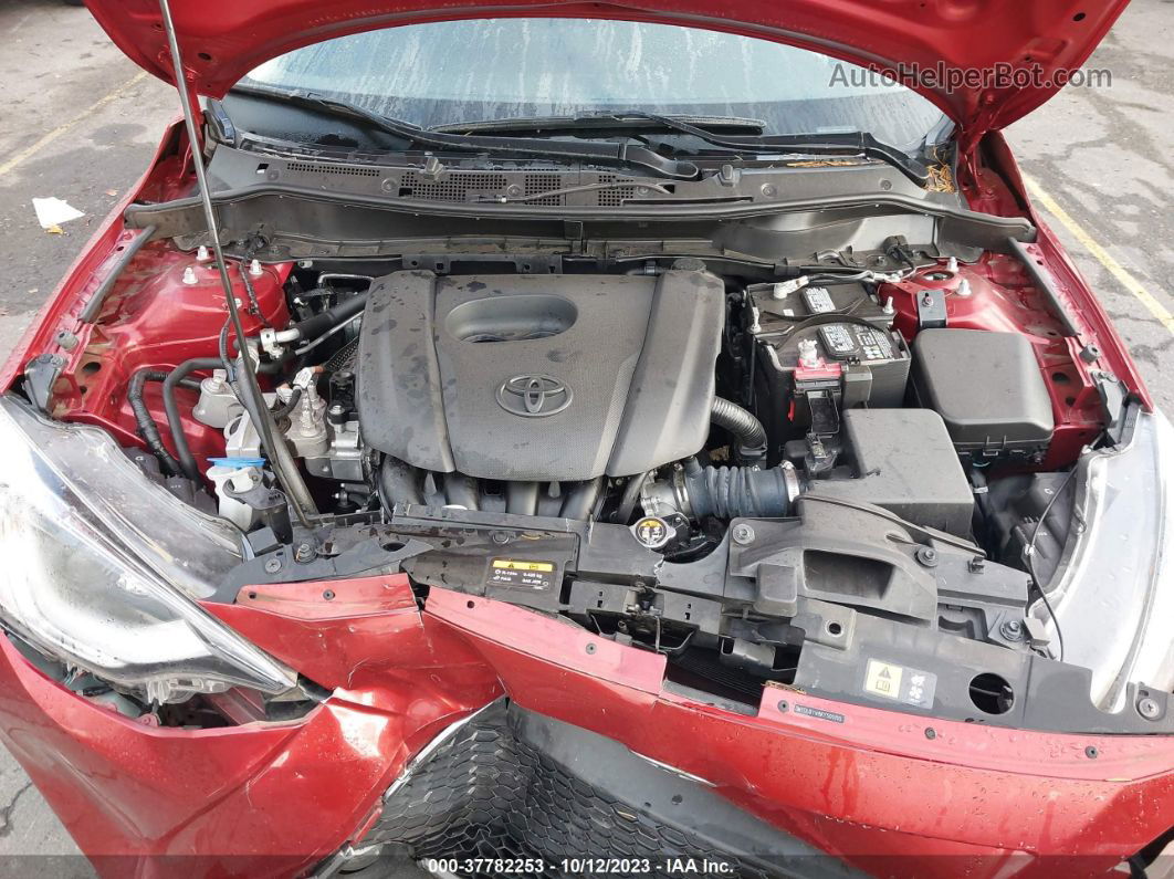 2019 Toyota Yaris Sedan L/le/xle Red vin: 3MYDLBYV8KY505105