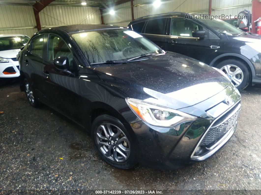 2019 Toyota Yaris Sedan L/le/xle Black vin: 3MYDLBYV8KY505329