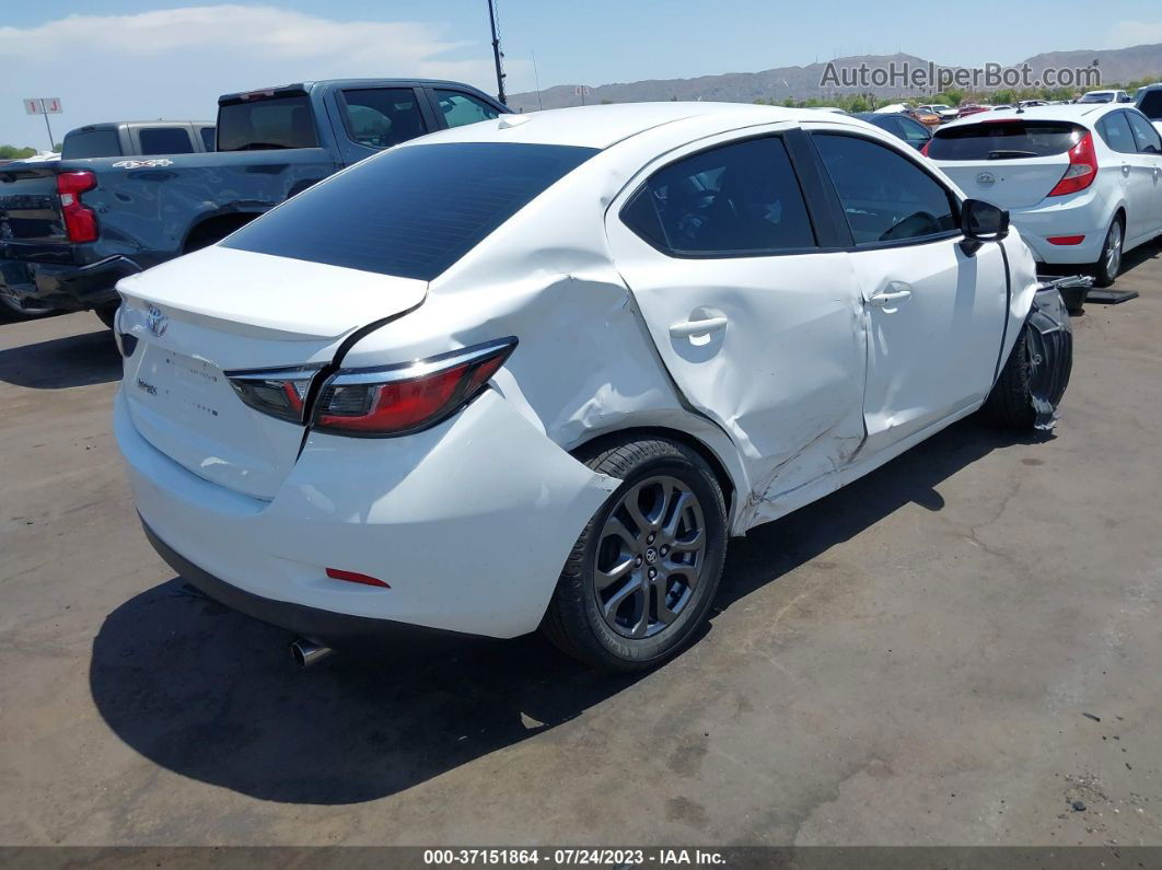 2019 Toyota Yaris Sedan L/le/xle White vin: 3MYDLBYV8KY511180