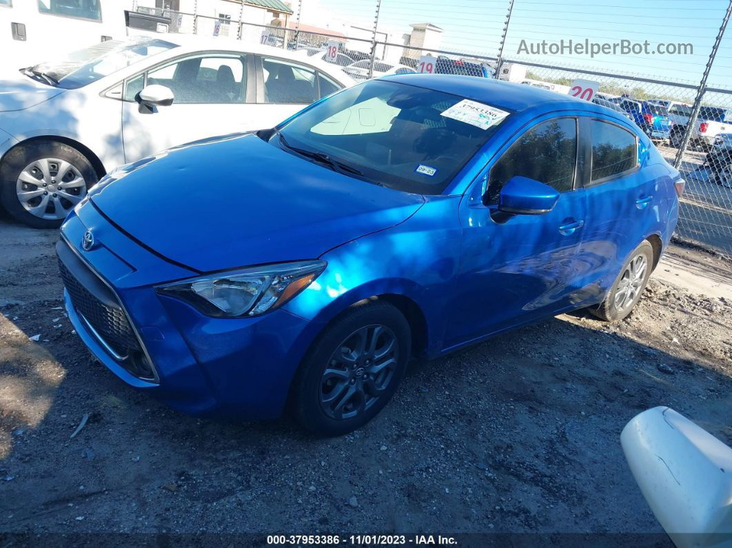 2019 Toyota Yaris Le Blue vin: 3MYDLBYV8KY515357