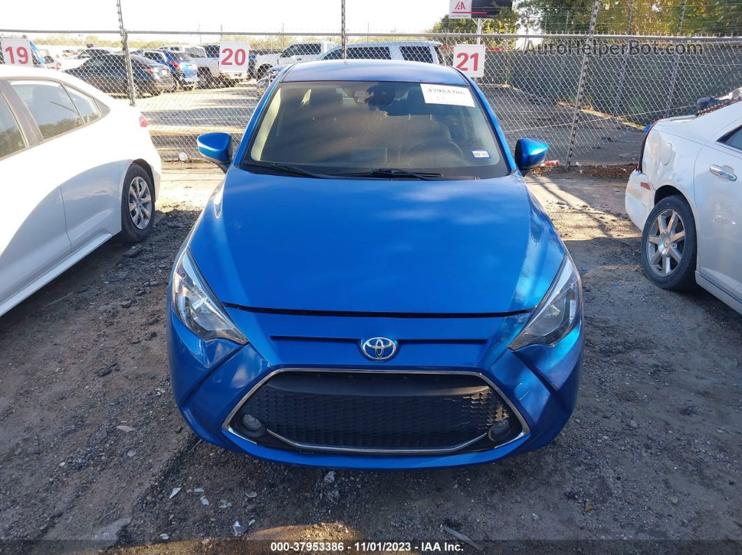 2019 Toyota Yaris Le Blue vin: 3MYDLBYV8KY515357