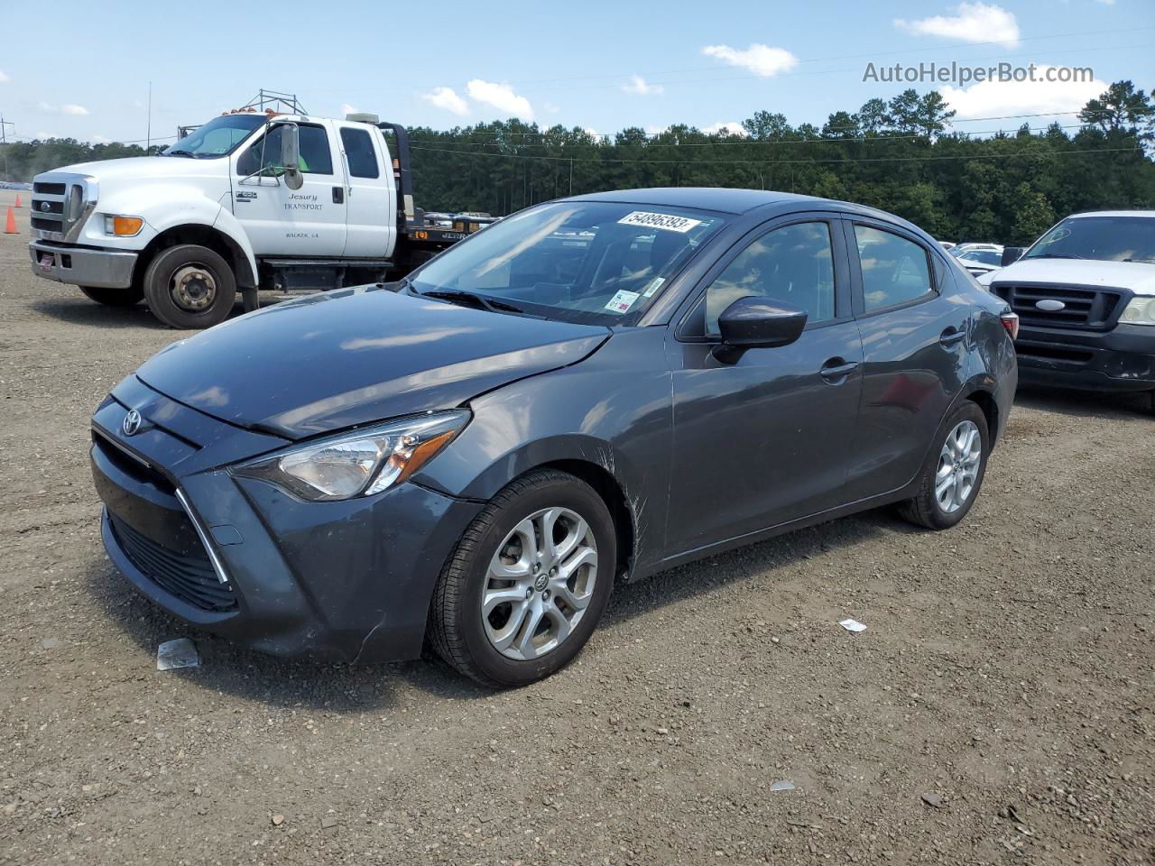 2018 Toyota Yaris Ia  Угольный vin: 3MYDLBYV9JY314159