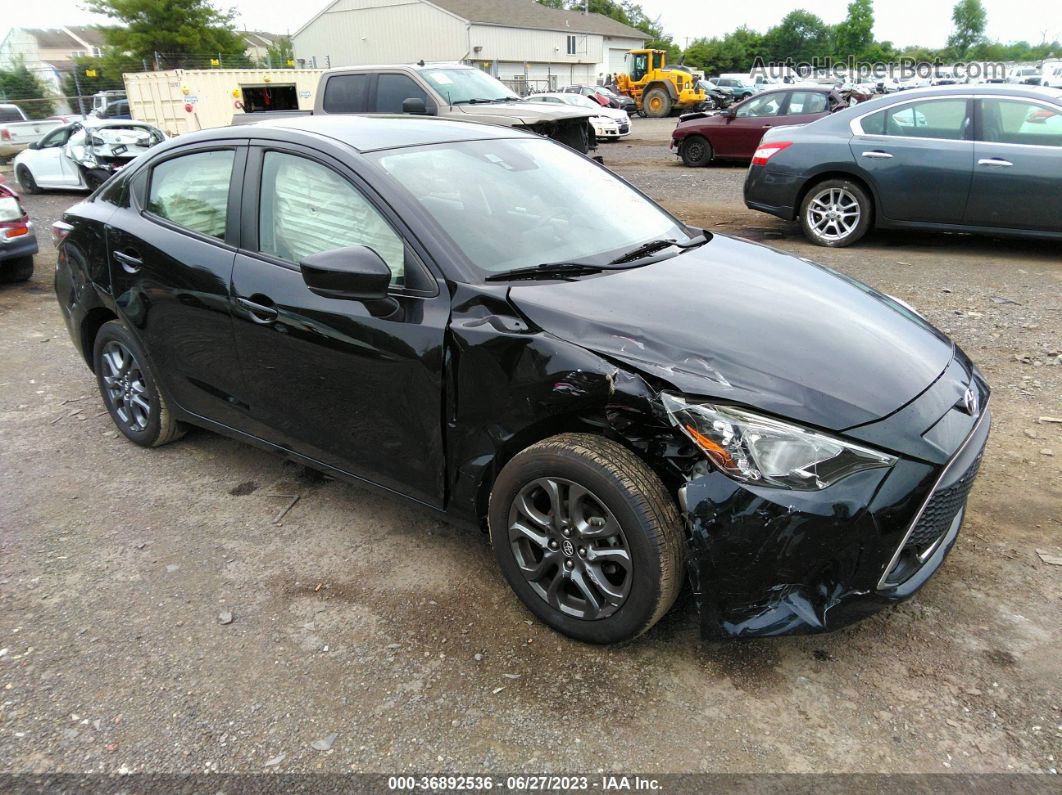 2019 Toyota Yaris Sedan L/le/xle Black vin: 3MYDLBYV9KY520793