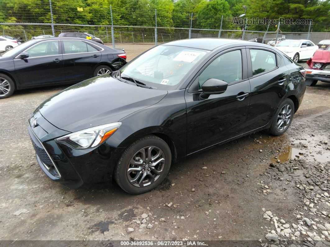 2019 Toyota Yaris Sedan L/le/xle Black vin: 3MYDLBYV9KY520793