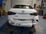 2019 Toyota Yaris L White vin: 3MYDLBYV9KY526898