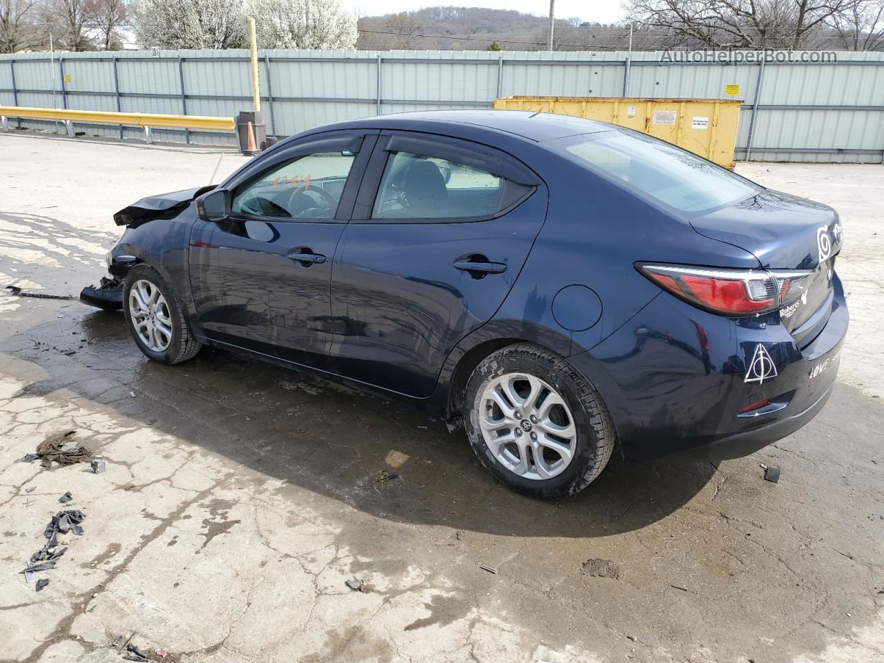 2018 Toyota Yaris Ia  Синий vin: 3MYDLBYVXJY303400