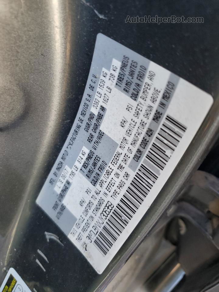2018 Toyota Yaris Ia  Gray vin: 3MYDLBYVXJY306359