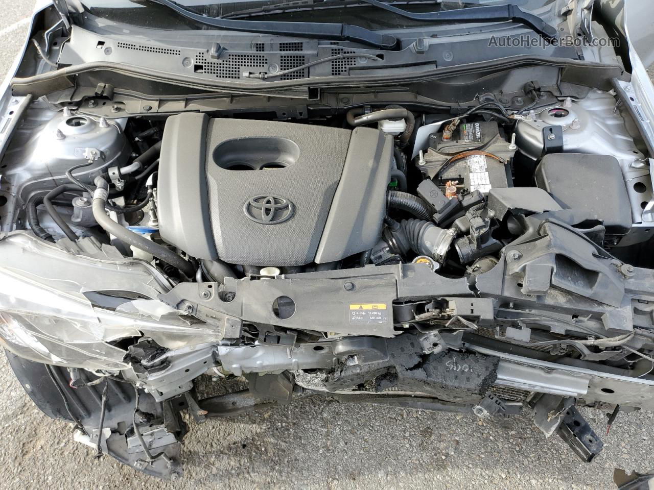 2018 Toyota Yaris Ia  Silver vin: 3MYDLBYVXJY306801