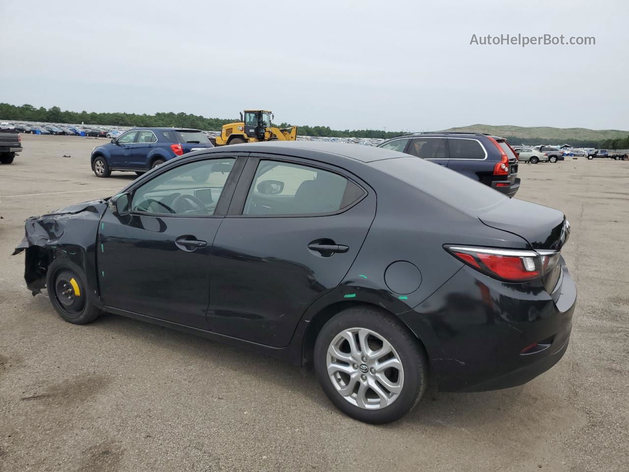 2018 Toyota Yaris Ia  Black vin: 3MYDLBYVXJY308192