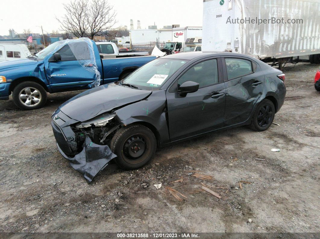 2019 Toyota Yaris L Gray vin: 3MYDLBYVXKY516056