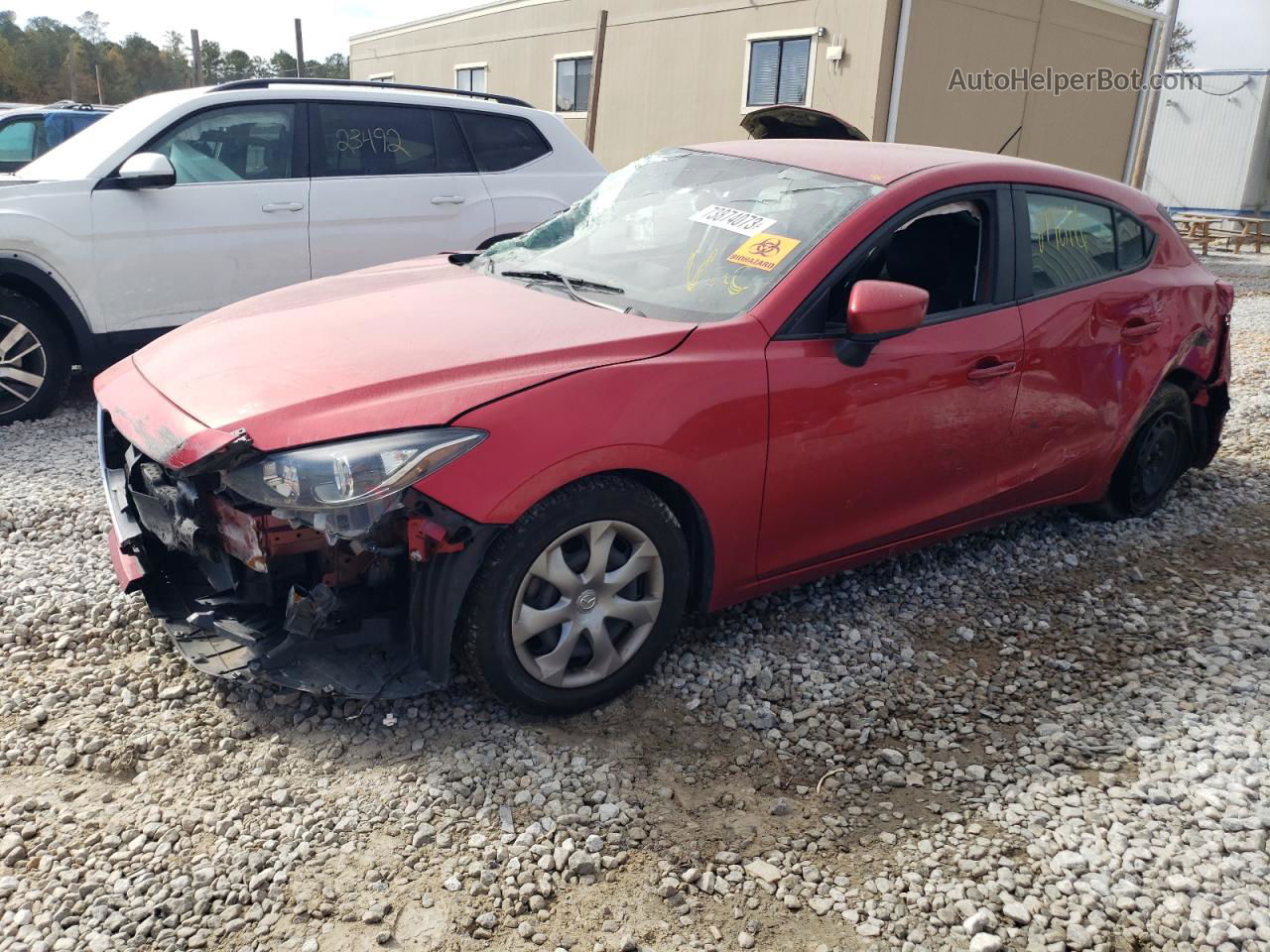 2016 Mazda 3 Sport Red vin: 3MZBM1J72GM297811