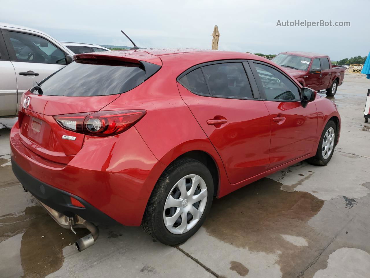 2016 Mazda 3 Sport Red vin: 3MZBM1J72GM305826