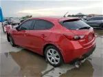 2016 Mazda 3 Sport Red vin: 3MZBM1J72GM305826