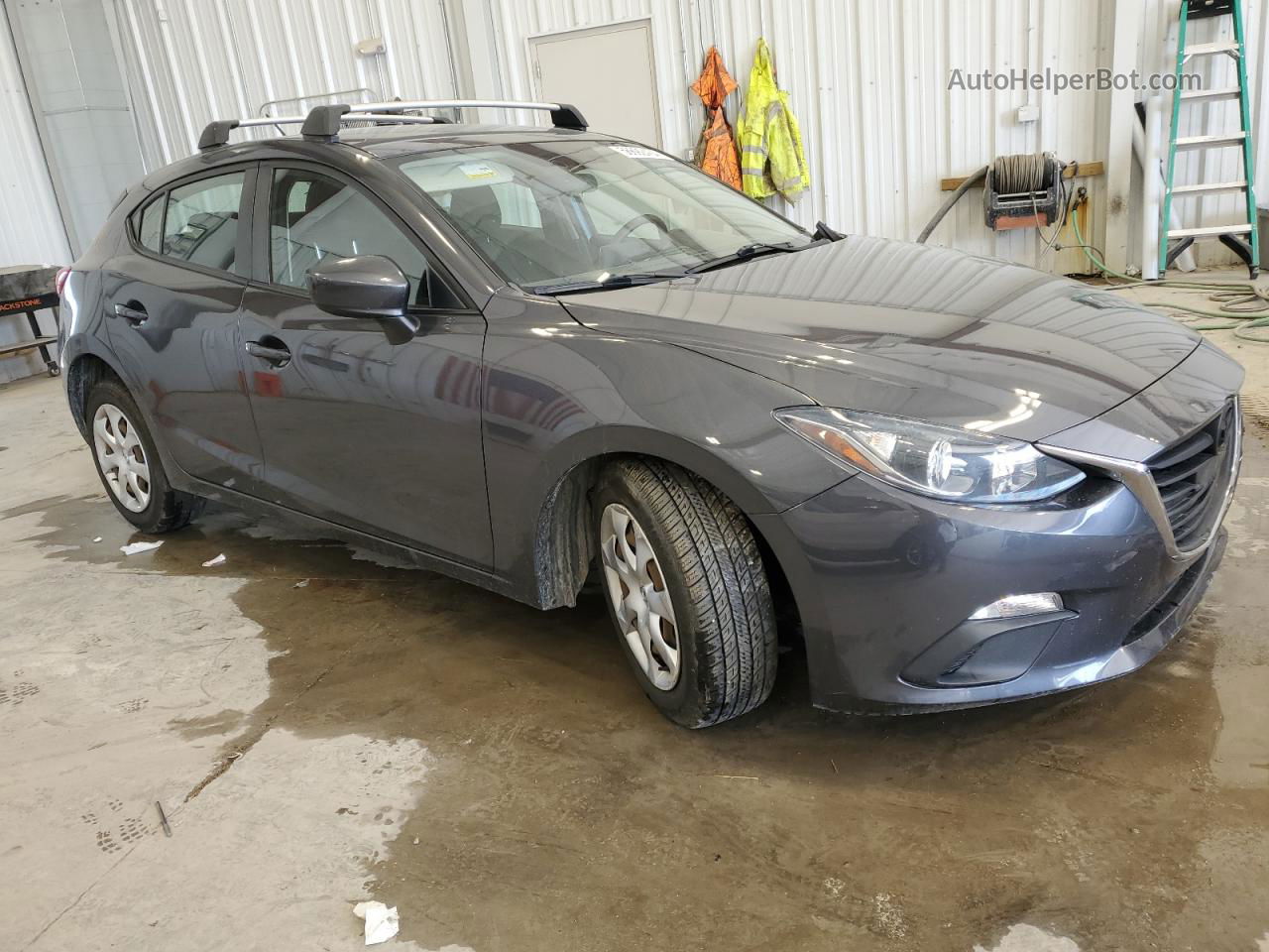 2016 Mazda 3 Sport Gray vin: 3MZBM1J74GM305021